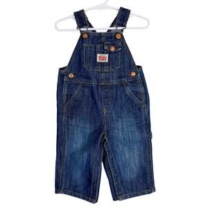 Levi’s Denim Overalls Cotton Polyester Blue Baby - 9-12 12 Months